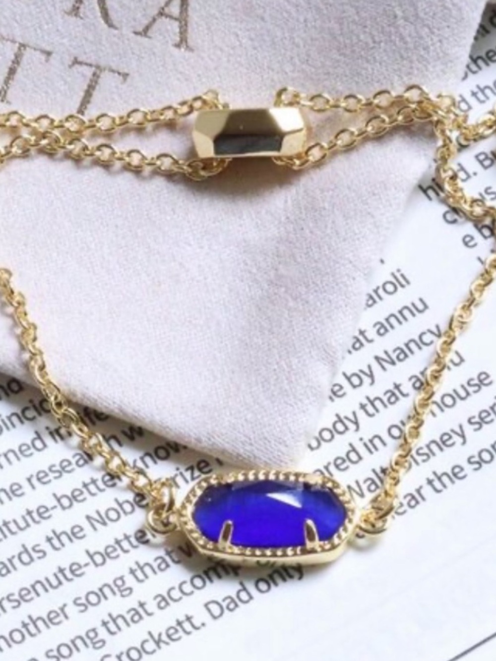 Kendra Scott Elaina Bracelet with Blue Cat’s Eye Stone ‼️NFS‼️